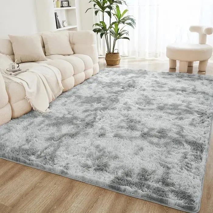 Tapis Shaggy Minimaliste Confort & Douceur Gris – Collection Maison Lova Maison lova