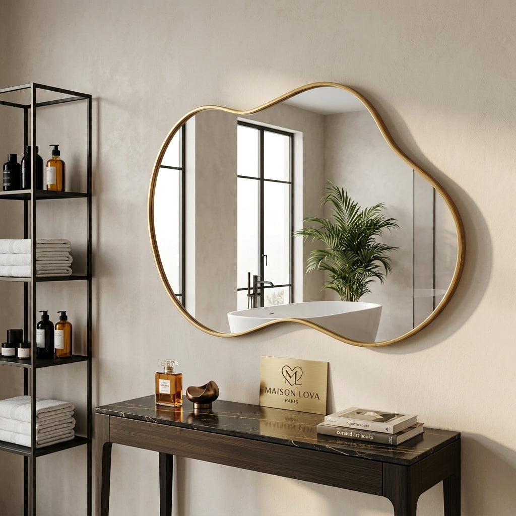 Miroir Mural Organique| Collection Maison Lova
