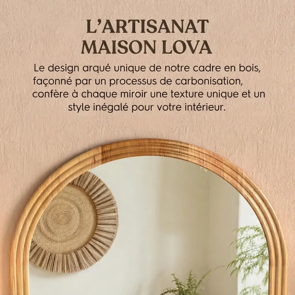 Miroir sur pied, Miroir pleine Collection Maison Lova Maison lova
