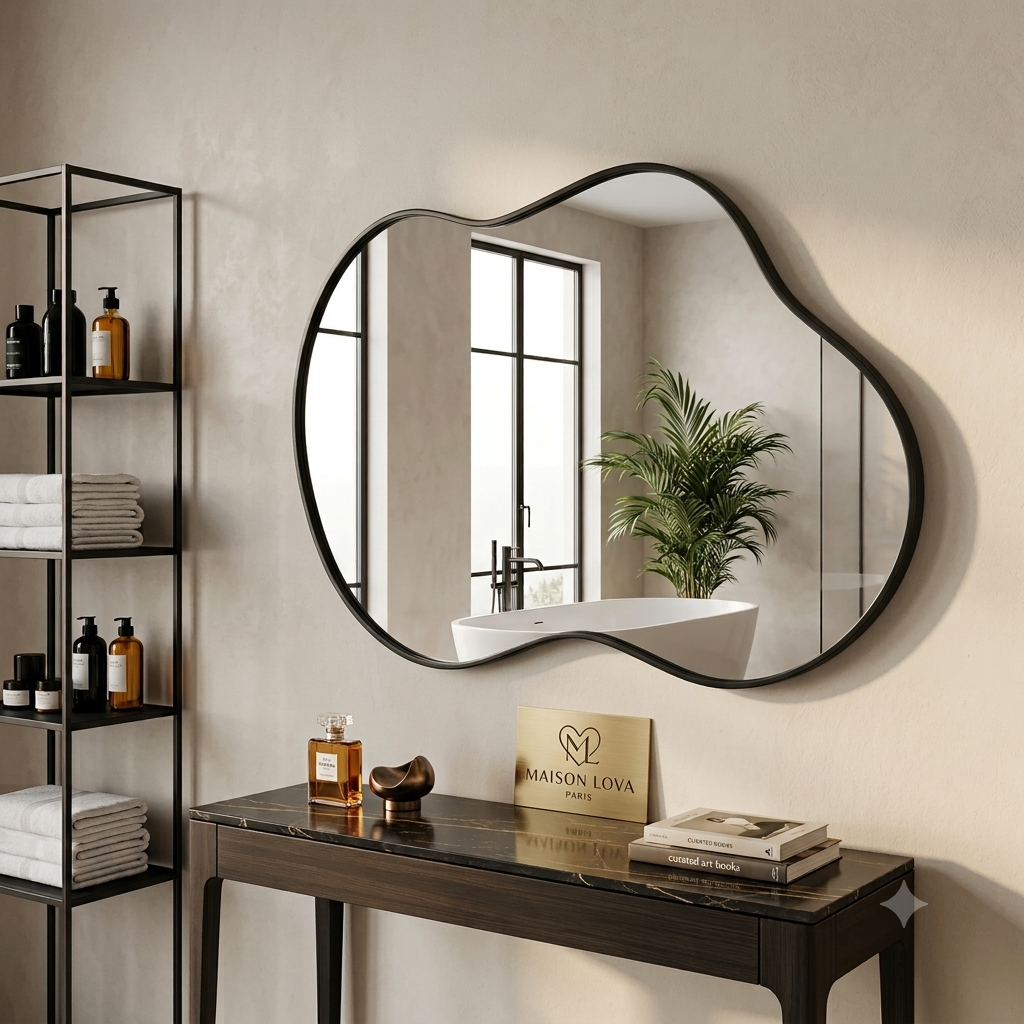Miroir Mural Organique| Collection Maison Lova