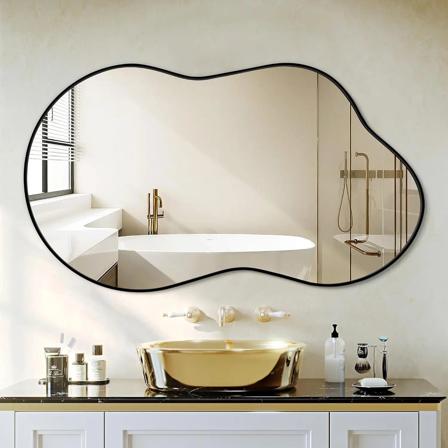 Miroir Mural Organique| Collection Maison Lova