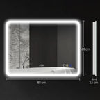 Miroir de Salle de Bain LED Connecté & Anti-Buée | Collection Maison Lova Ma boutique