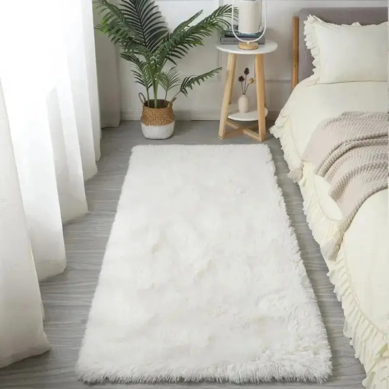 Tapis Shaggy Minimaliste Confort & Douceur Blanc – Collection Maison Lova Maison lova